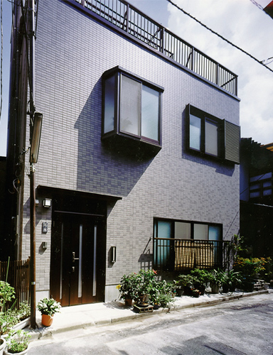 1階面積17坪の鉄骨3階建て住宅 3LDKの間取り 東京都中央区 K様邸
