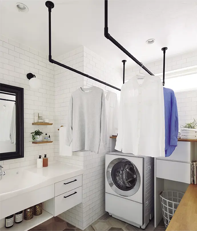 あると便利なランドリールーム