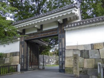 江戸城の田安門、半蔵門、虎ノ門
